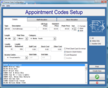 appointment setup screen shot