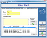 Client Details screen shot